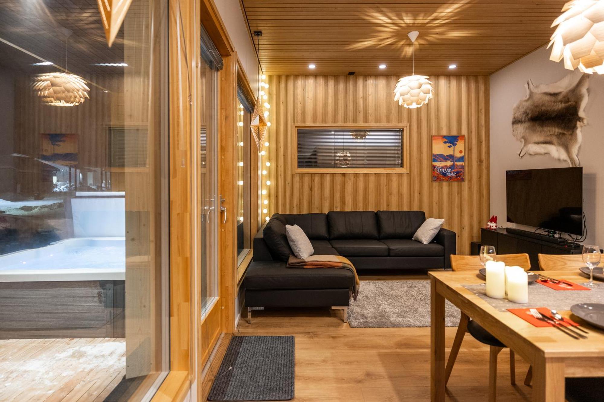 Premium Lapland Villa With Jaguzzi Rovaniemi Exterior foto