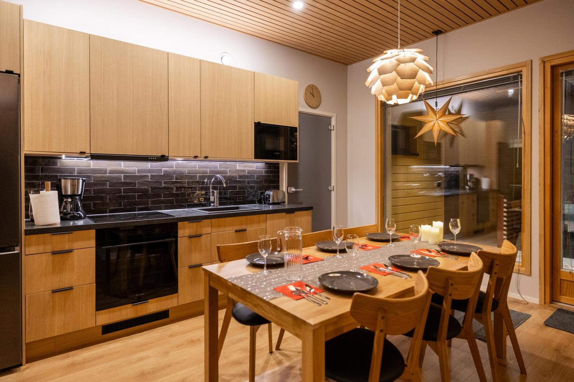 Premium Lapland Villa With Jaguzzi Rovaniemi Exterior foto